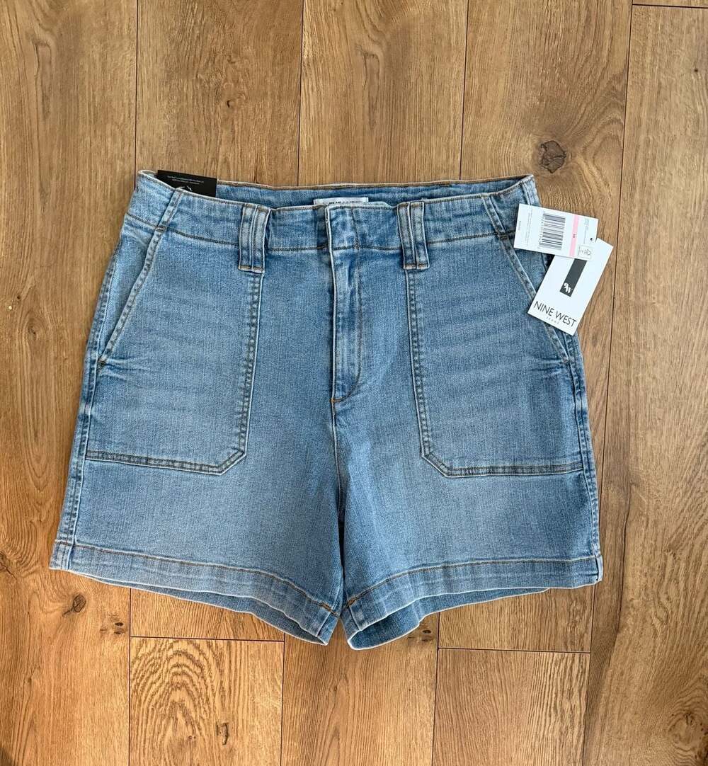 Nine West Denim Shorts Size 10